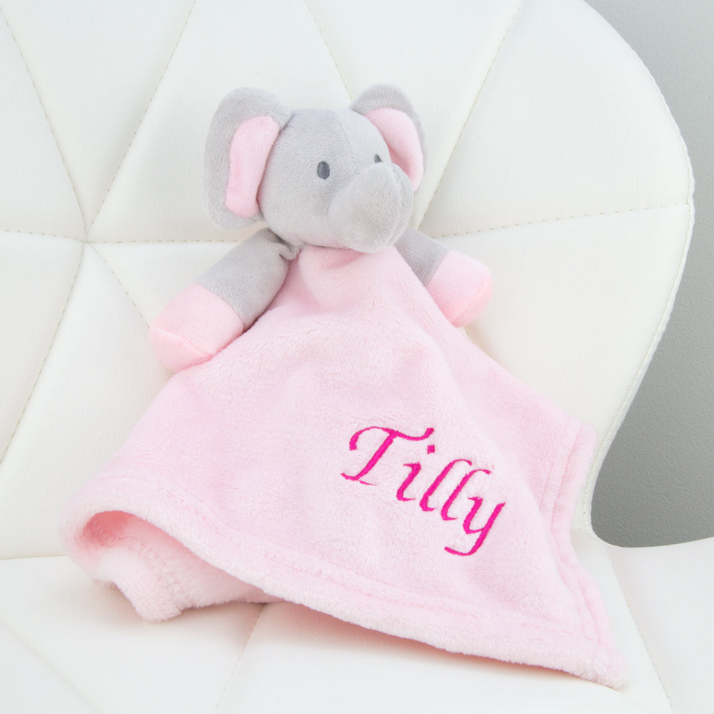 Personalised baby girl sales comforter